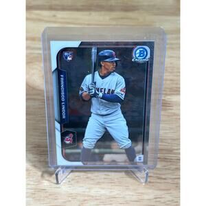 2015 Bowman Chrome - Francisco Lindor #89 (RC)